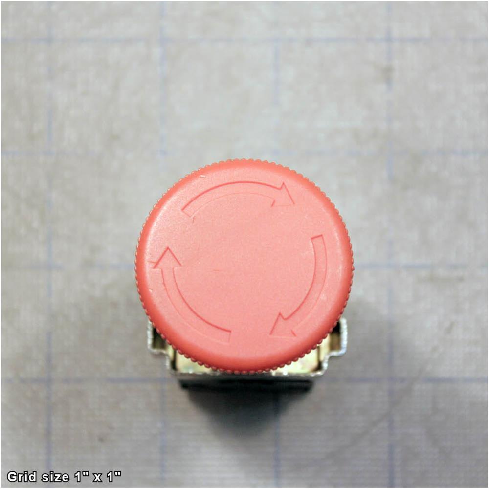 E-STOP BUTTON MINGER LA125HBE101C