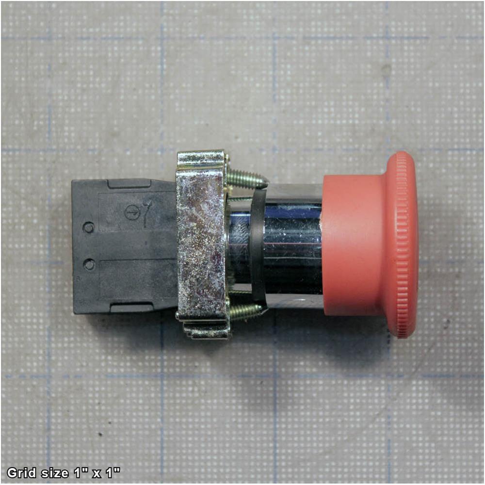 E-STOP BUTTON MINGER LA125HBE101C