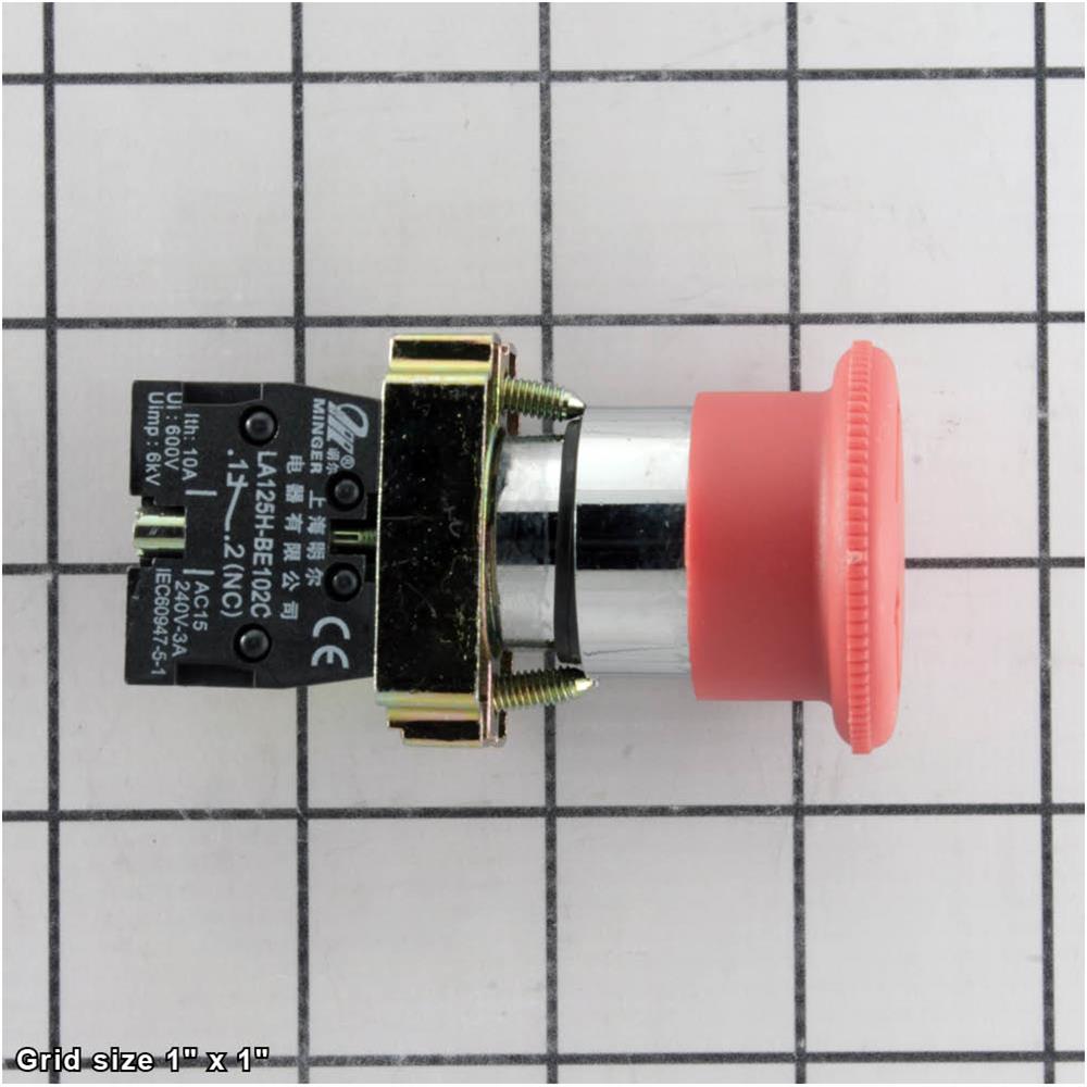 E-STOP MINGER LA125H-BE 102C 22MM