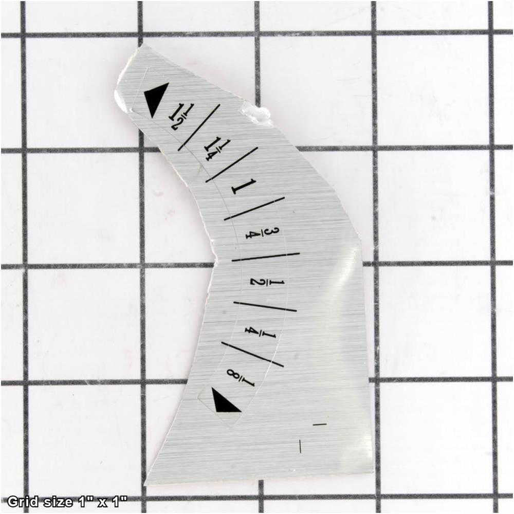 DEPTH STOP LABEL