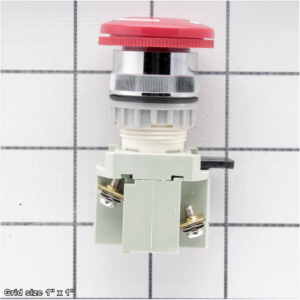 E-STOP BUTTON 250V 10A