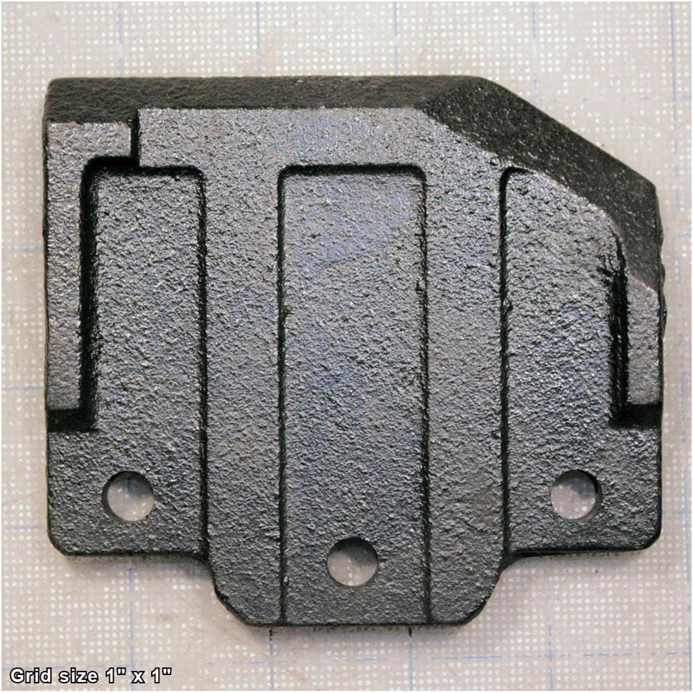 VISE JAW BRACKET-REAR V2.01.08