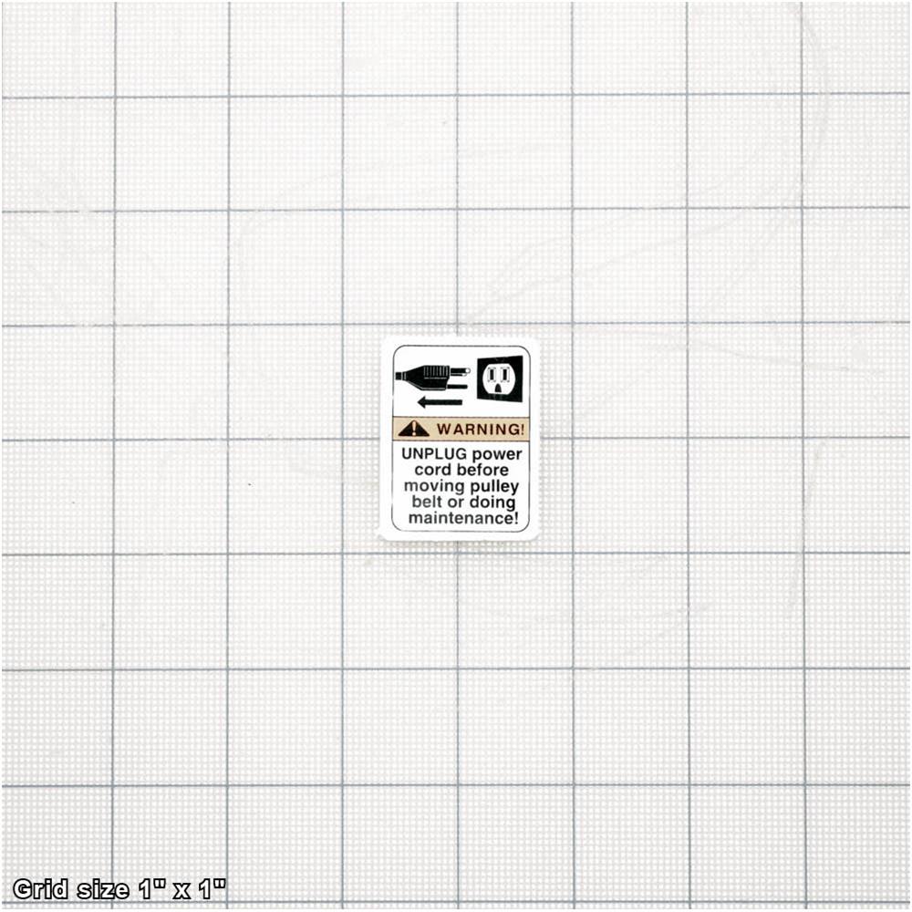 UNPLUG MACHINE LABEL