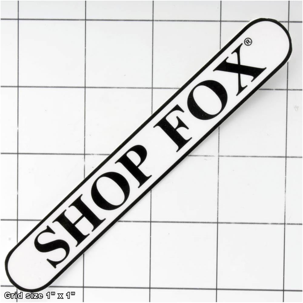 SHOP FOX LABEL
