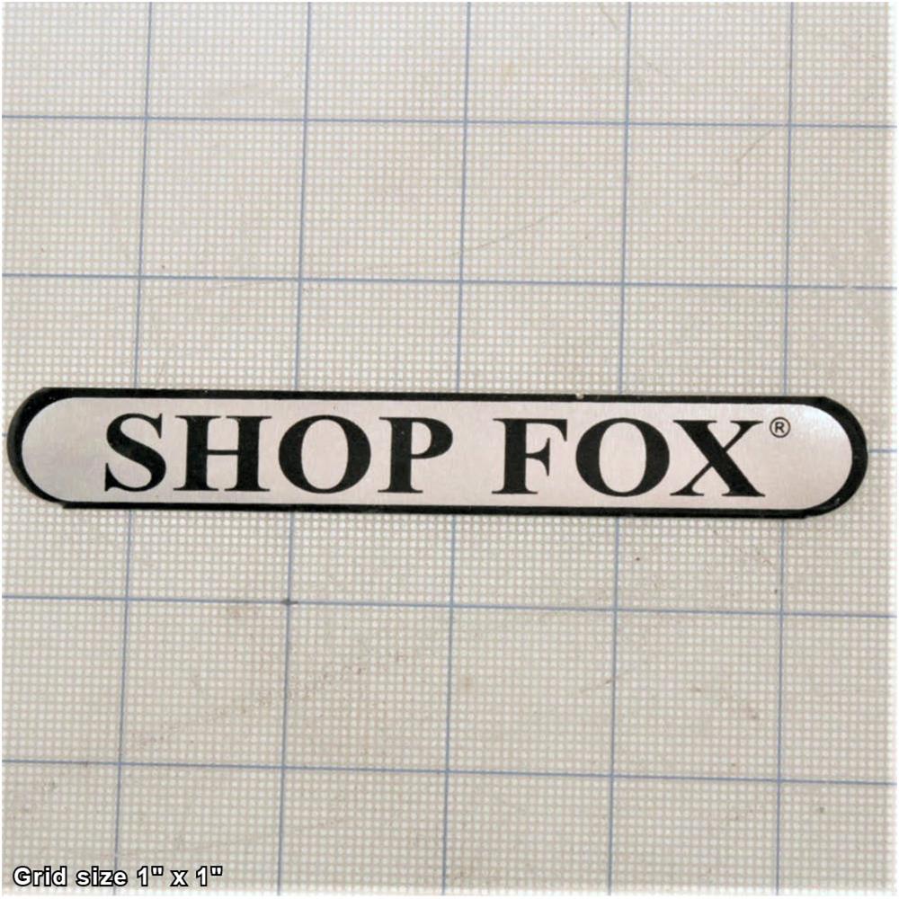 SHOP FOX LOGO STICKER