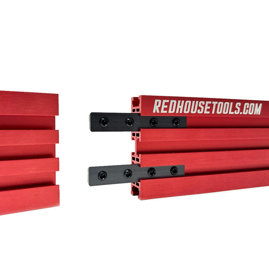 Universal Multi T-Track Connector Plates (Set of 4) - Norfolk Wood Shop