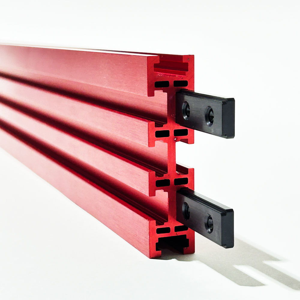 Universal Multi T-Track Connector Plates (Set of 4) - Norfolk Wood Shop