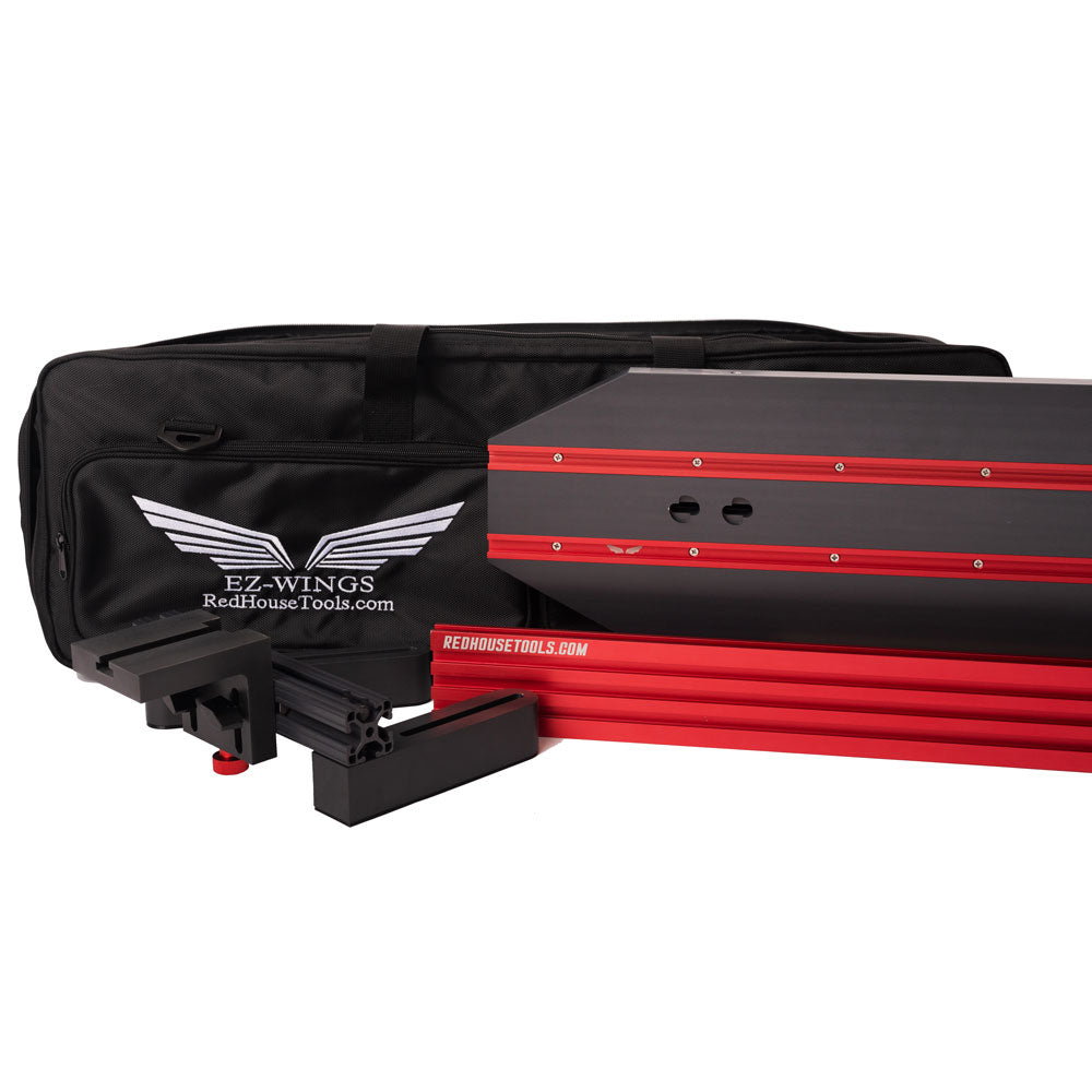 EZ-Wings™ BASIC 4' Portable Miter Saw Station - Norfolk Wood Shop