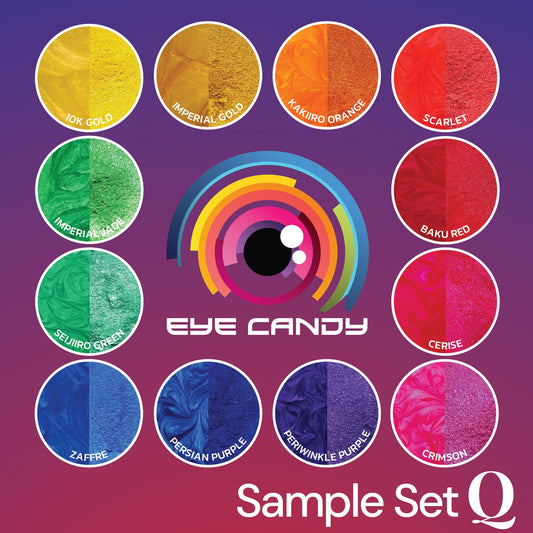12 Color Opulent High Quality Powder Variety Pack Set Q
