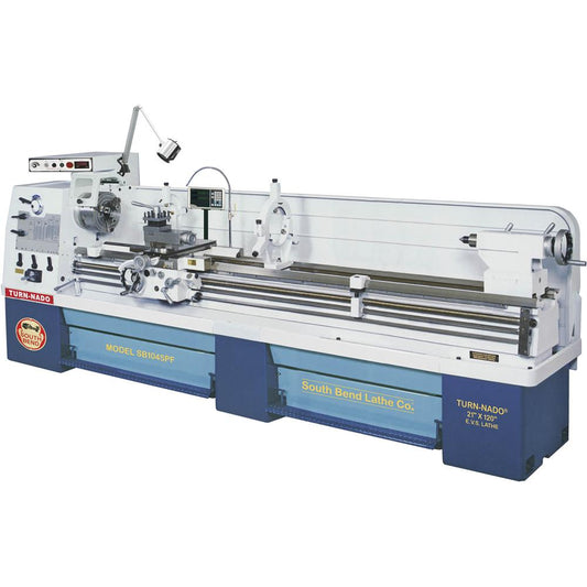 21" x 120" Turn-Nado EVS Lathe with DRO