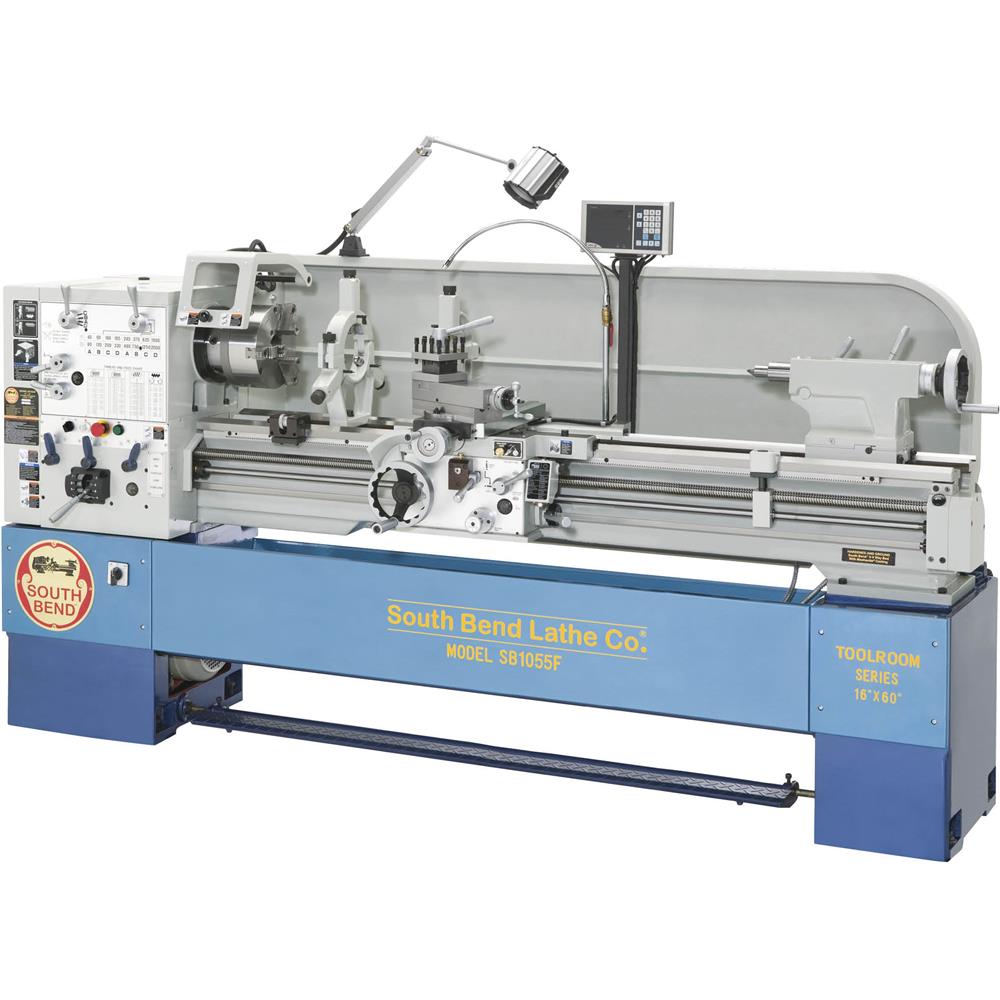 16" x 60" Gearhead Lathe with DRO