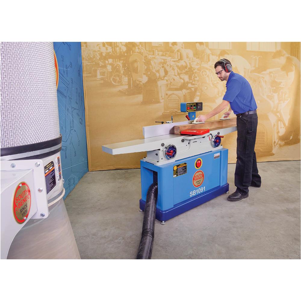 8" Parallelogram Jointer with Helical Cutterhead