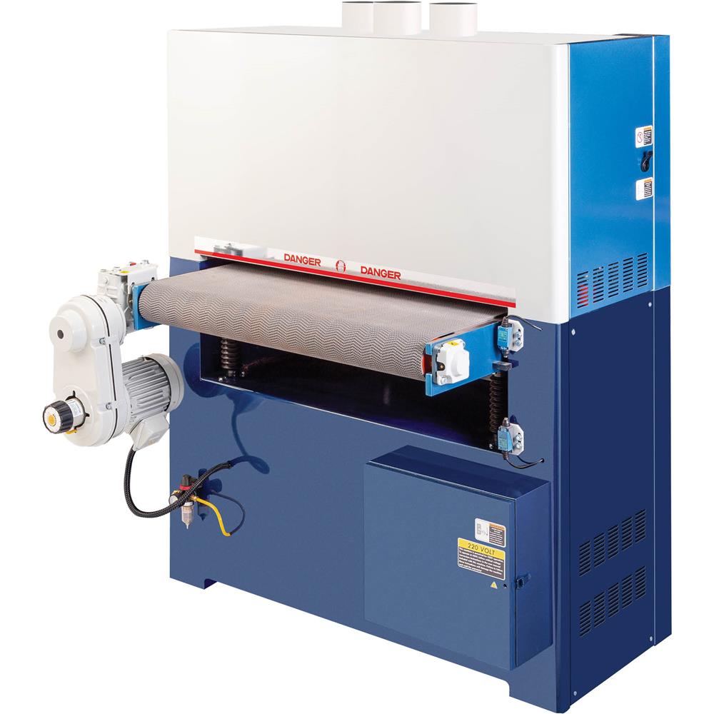 37" 15 HP 3-Phase Wide-Belt Sander