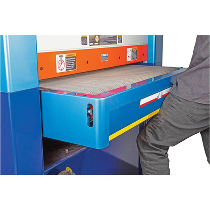 37" 15 HP 3-Phase Wide-Belt Sander