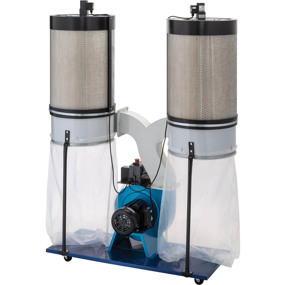 3 HP Double Canister Dust Collector