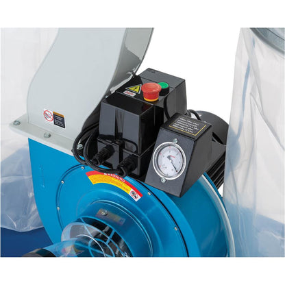 3 HP Double Canister Dust Collector