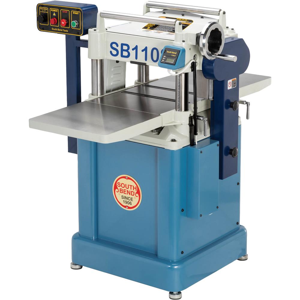 15" Variable-Speed Planer with Helical Cutterhead
