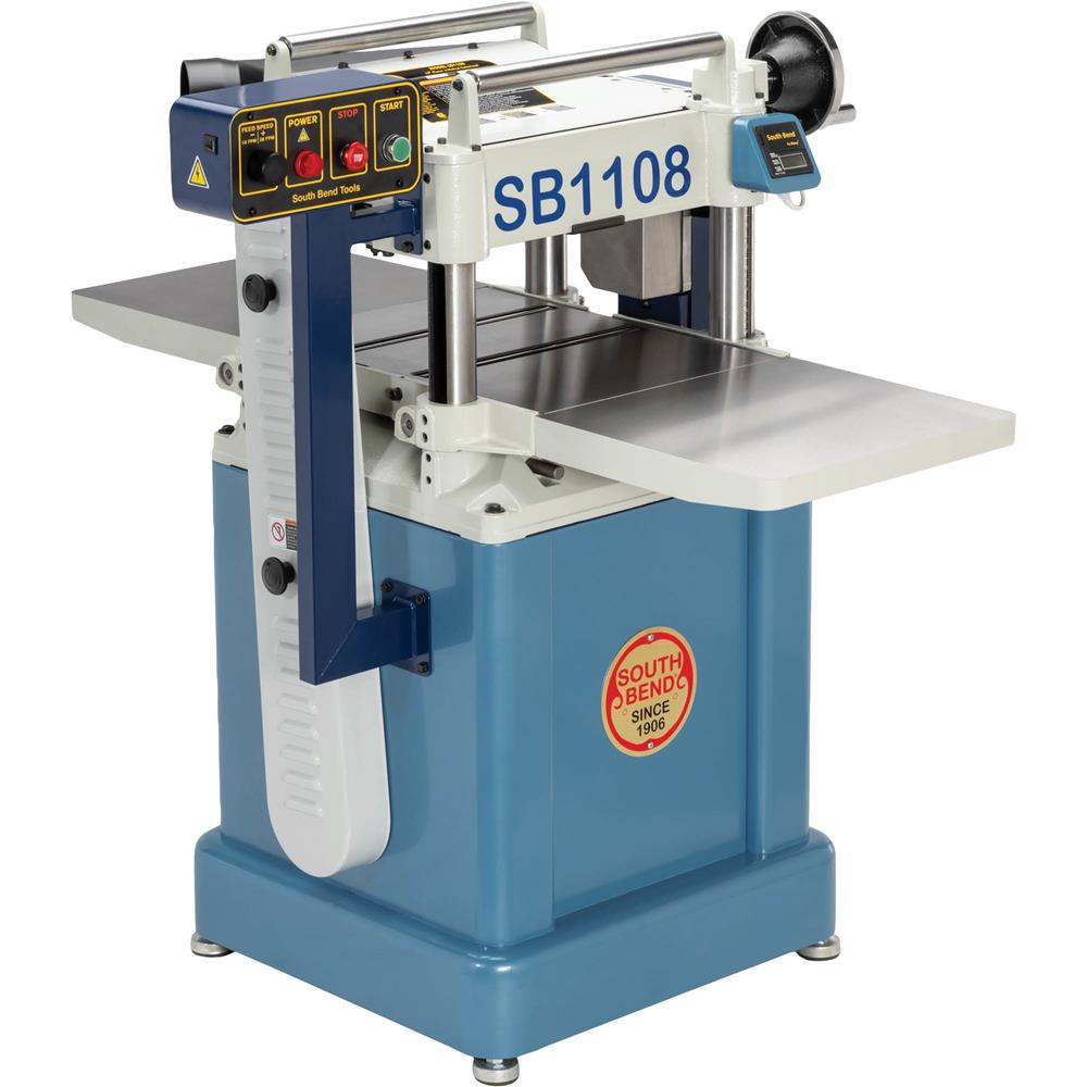 15" Variable-Speed Planer with Helical Cutterhead
