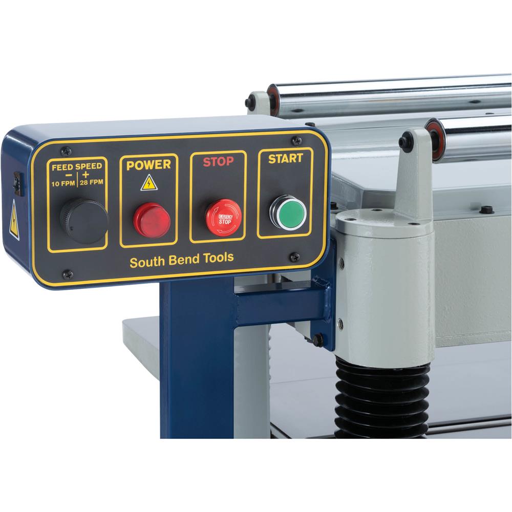 20" Variable-Speed Planer with Helical Cutterhead