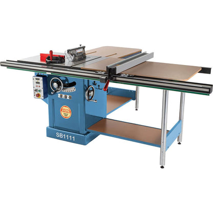 10" 3 HP 220V Table Saw With Extension Rails