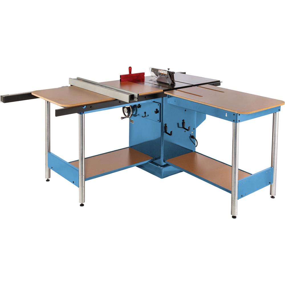 10" 3 HP 220V Table Saw With Extension Rails