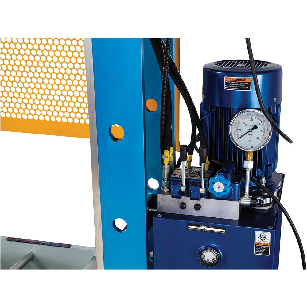 Dual-Station HC-60T/24T Hydraulic Press