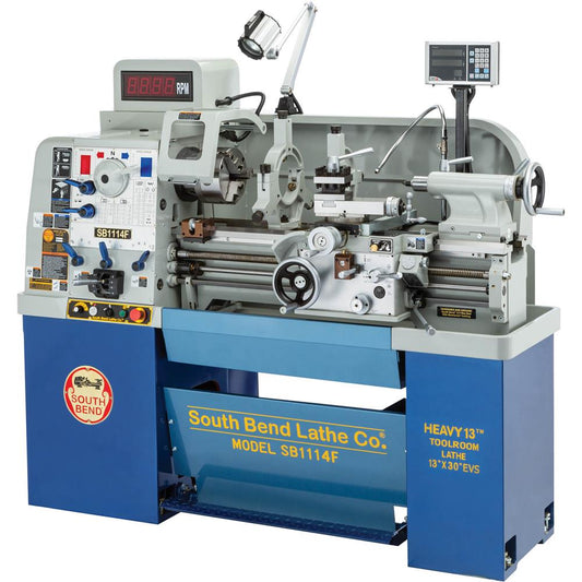 13" x 30" EVS Lathe with DRO