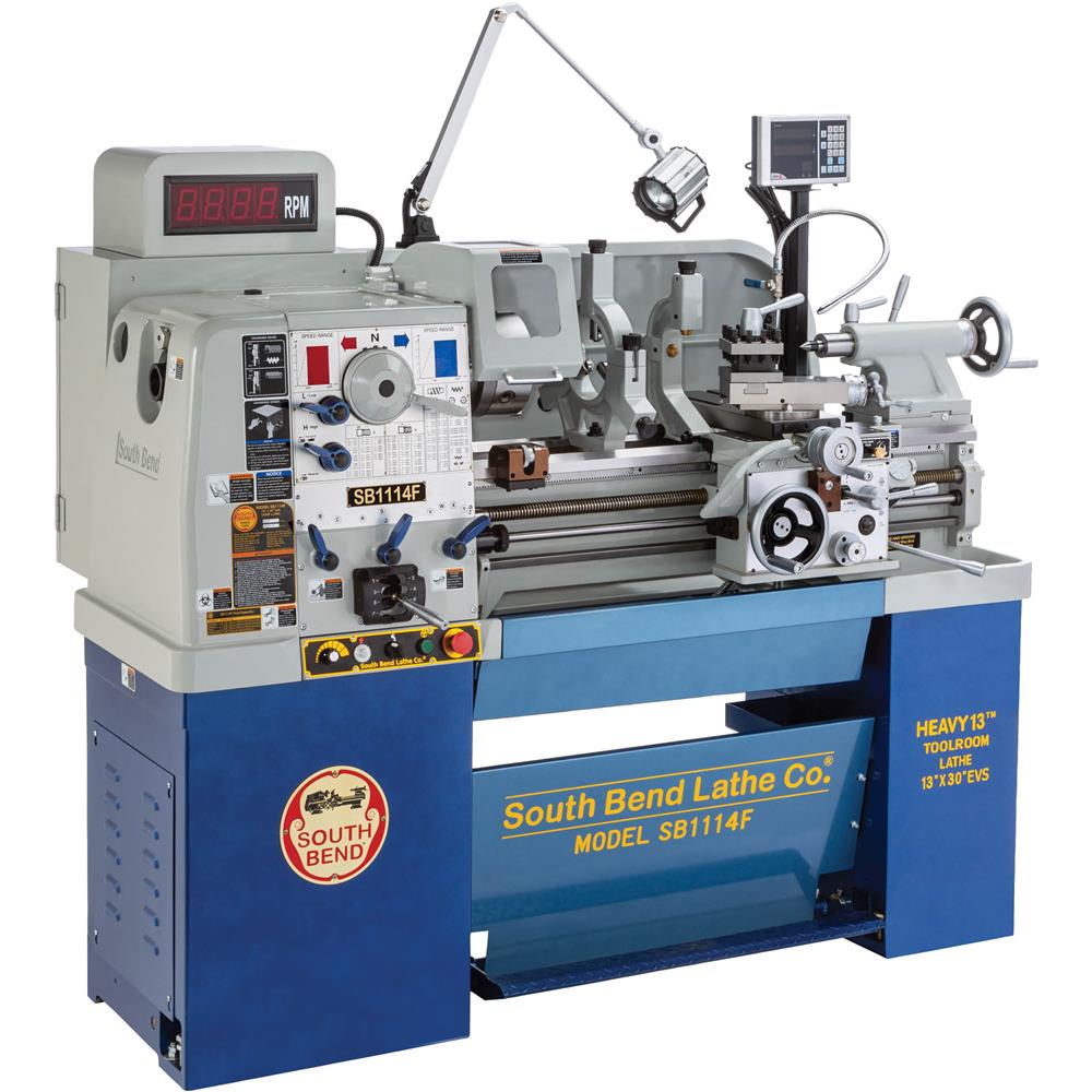 13" x 30" EVS Lathe with DRO