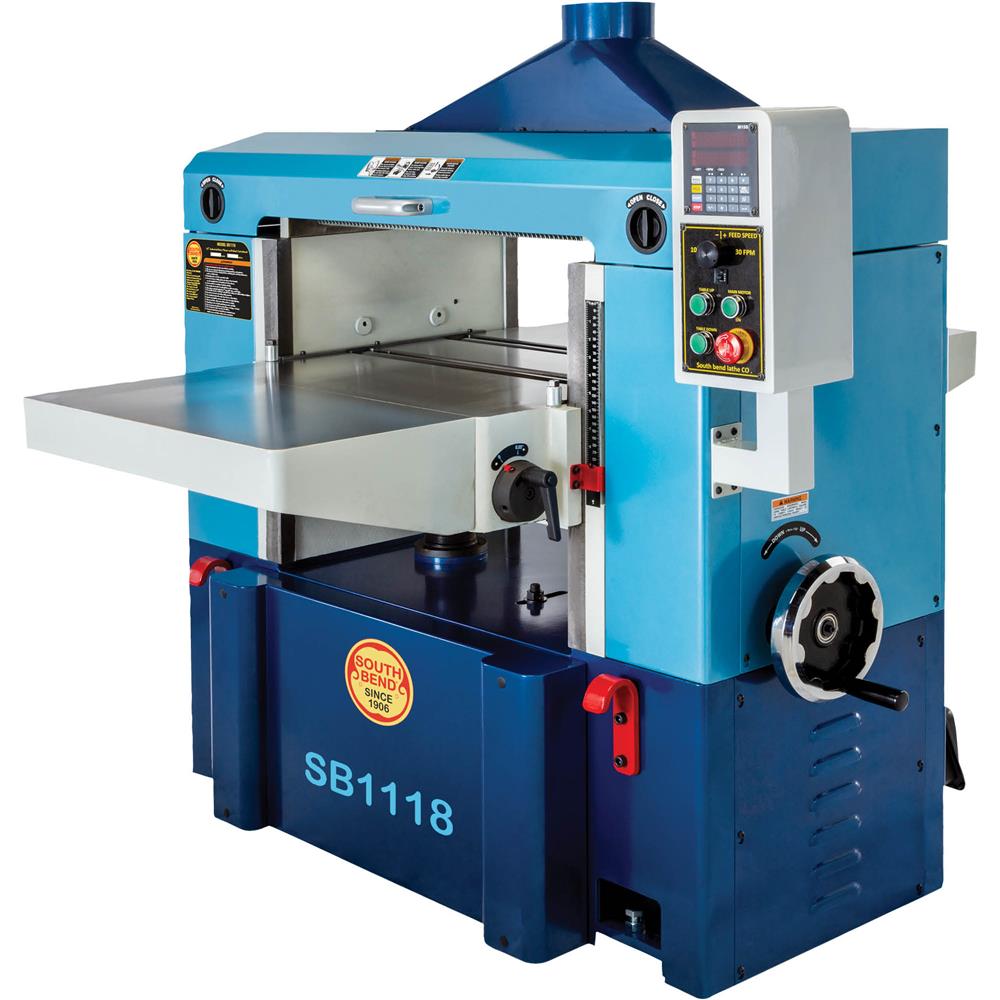 25" Planer with Helical Cutterhead