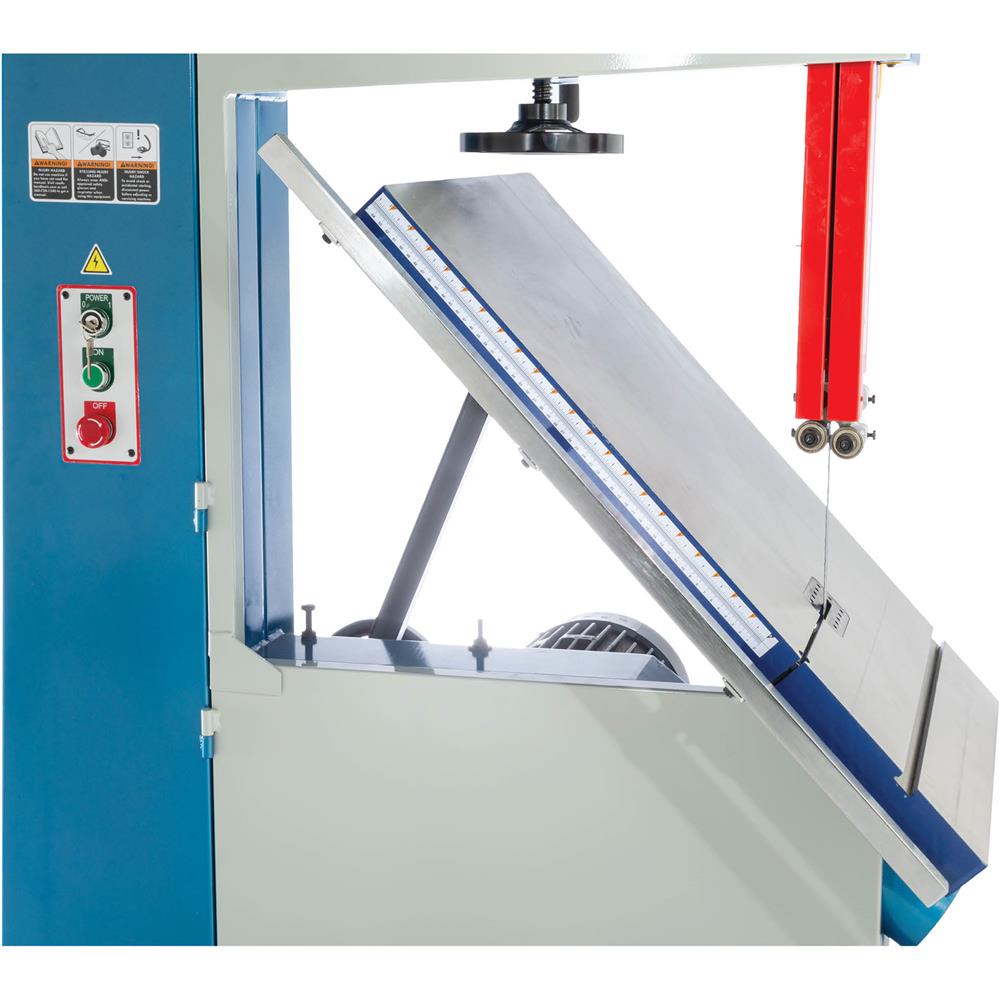 24" 7-1/2 HP Industrial-Duty Resaw Bandsaw