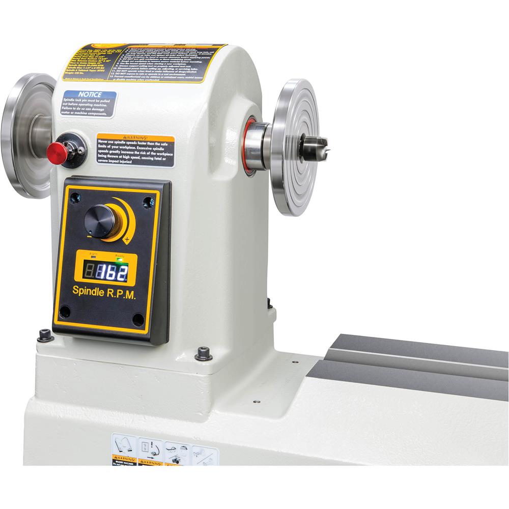18" x 40" Variable-Speed Wood Lathe