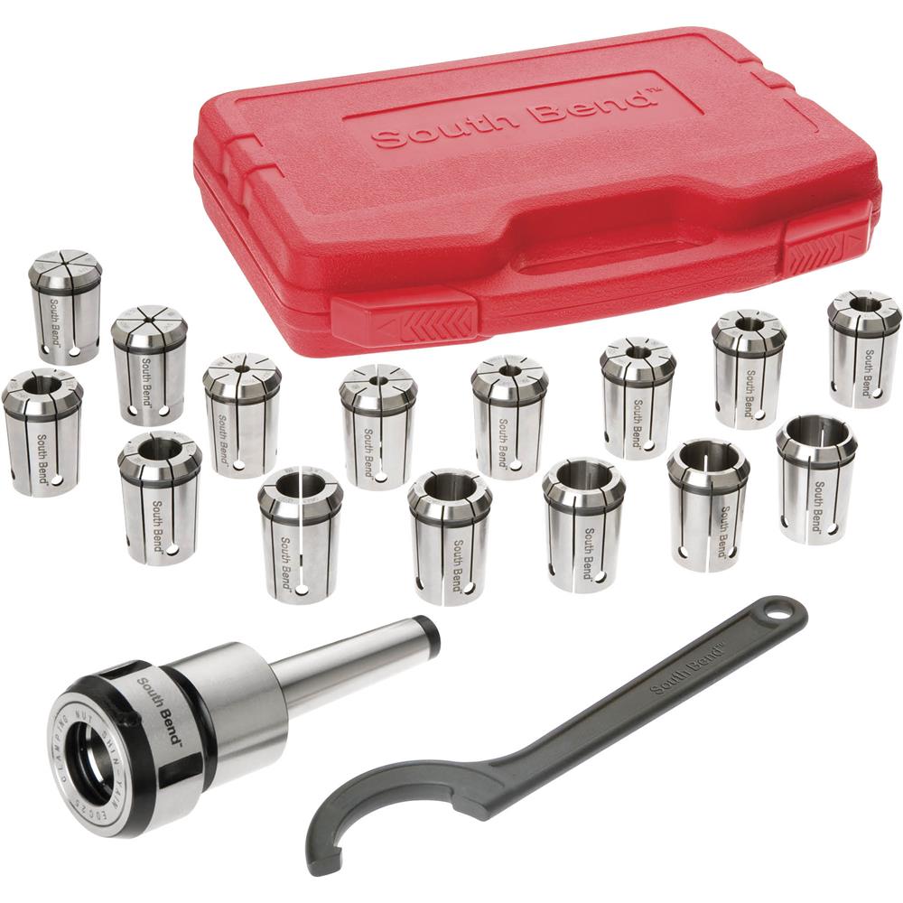 16-Piece Quick-Change Collet Set, MT3 – Bad Owl Tool