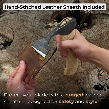 Small Adze with Straight (Flat) Blade, 5.5 cm (2.2 in)