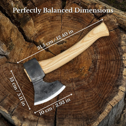 Small Carving Axe, 0.65 kg (1.43 lb)