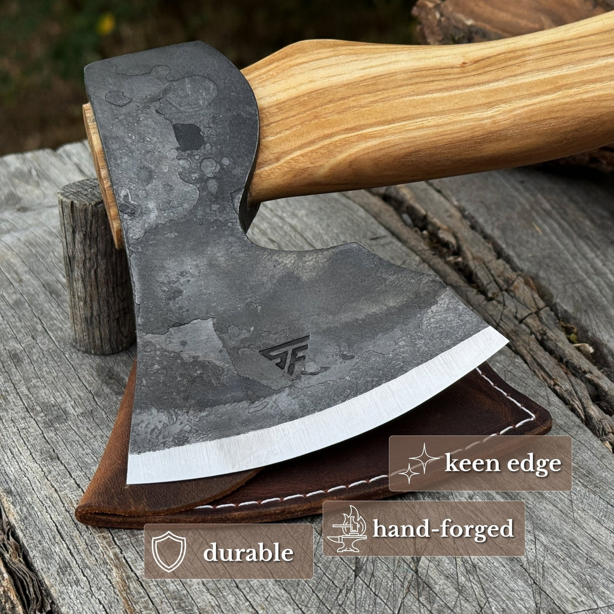 Small Carving Axe, 0.66 kg (1.46 lb)