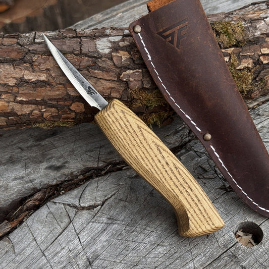 Small Sloyd Carving Knife, Blade 6.5 cm (2.56 inches)
