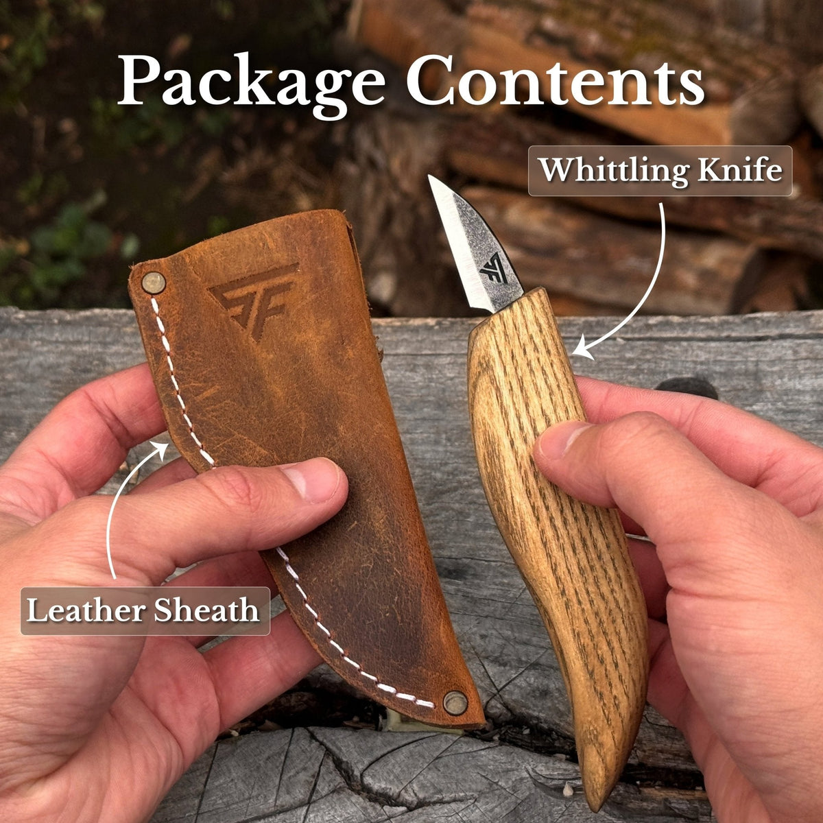 Small Whittling Carving Knife, 3.5 cm (1.38 inches)