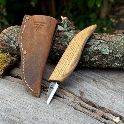 Small Whittling Carving Knife, 3.5 cm (1.38 inches)