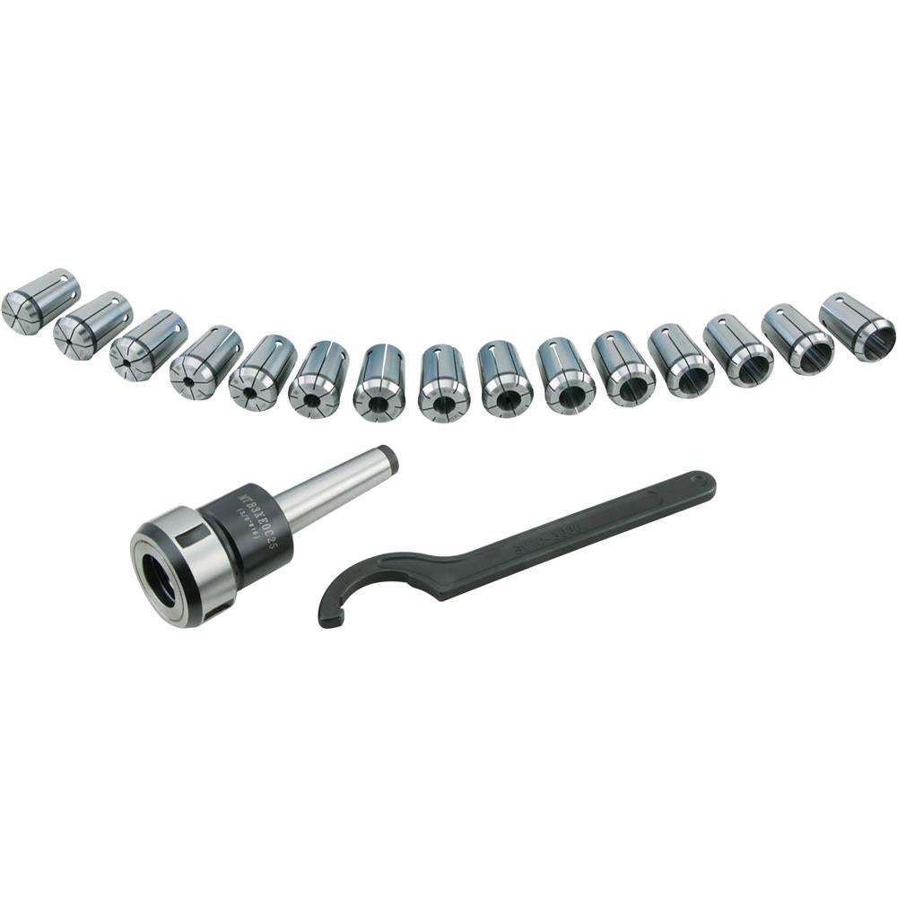 16-Pc. MT3 Quick Change Collet Set