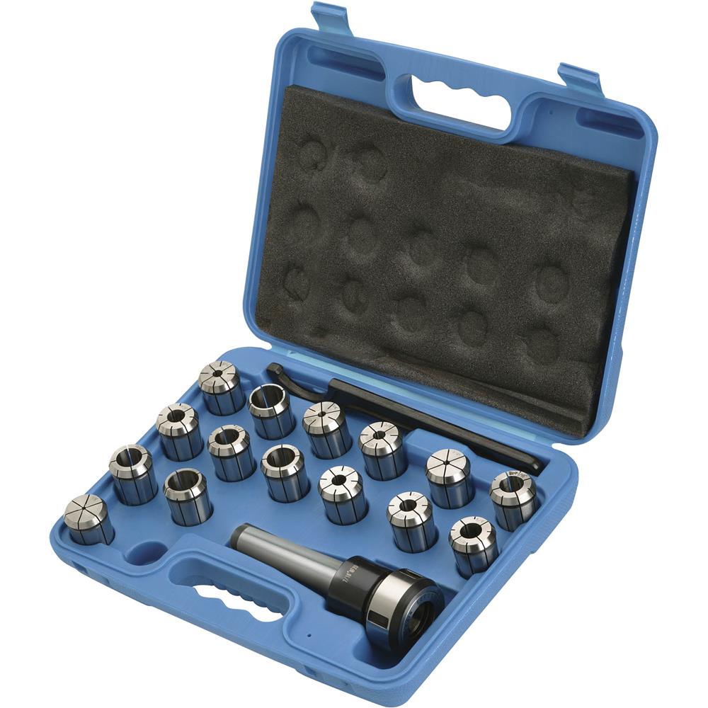16-Pc. MT3 Quick Change Collet Set