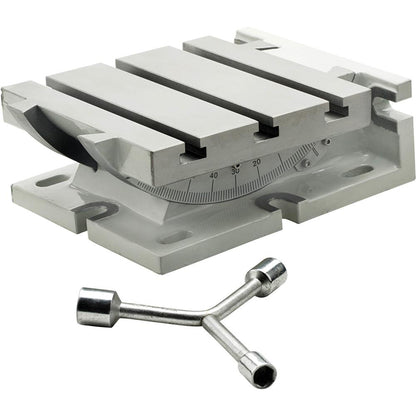 7" x 7" Horizontal / Vertical T Slot Tilting Table