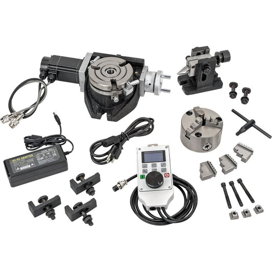 4-3/8" Power DRO Rotary Table Set