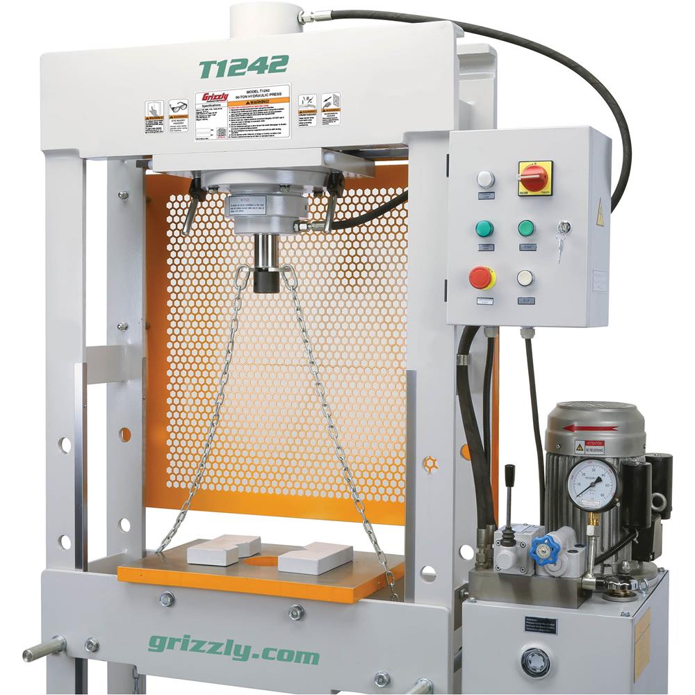 30 Ton Electric Hydraulic Shop Press