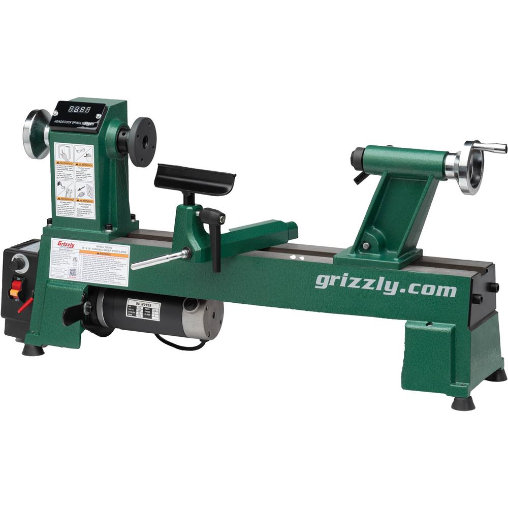 12" x 18" Variable-Speed Benchtop Wood Lathe