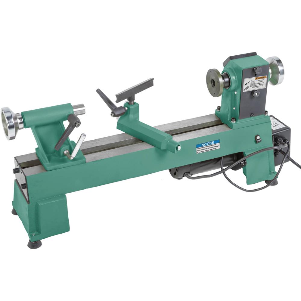 10" x 18" Variable-Speed Benchtop Wood Lathe