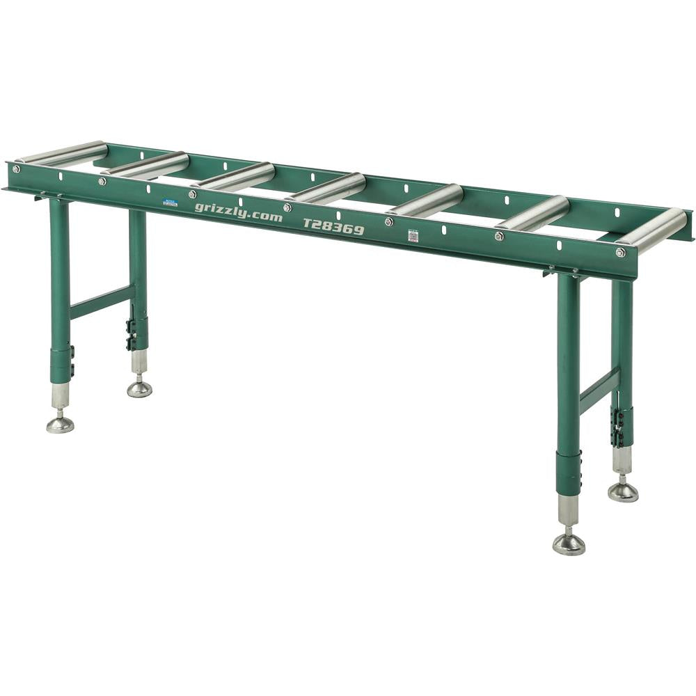 14" x 78" Heavy-Duty Roller Table