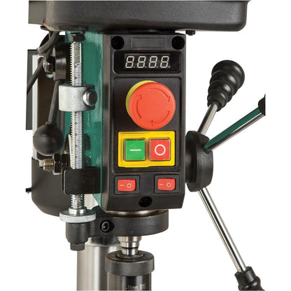 12" Variable-Speed Benchtop Drill Press with Laser