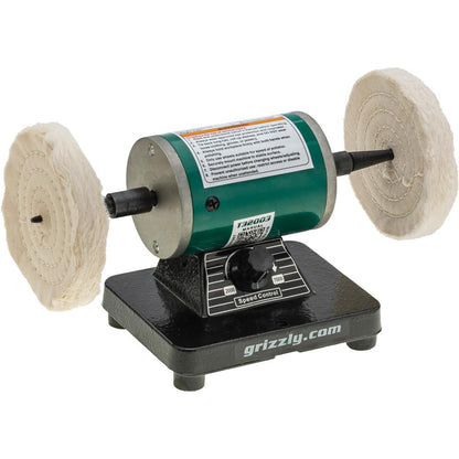 1/4 HP Variable-Speed Mini Benchtop Polisher