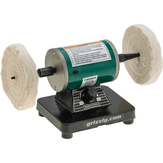 1/4 HP Variable-Speed Mini Benchtop Polisher
