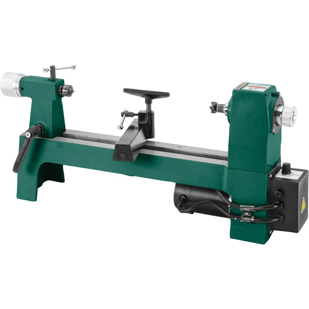 8" x 13" Variable-Speed Benchtop Wood Lathe